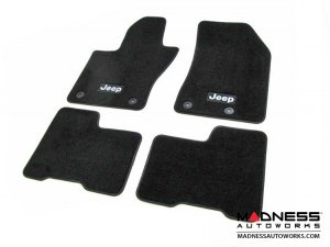 Jeep Renegade Floor Mats - Black Carpet